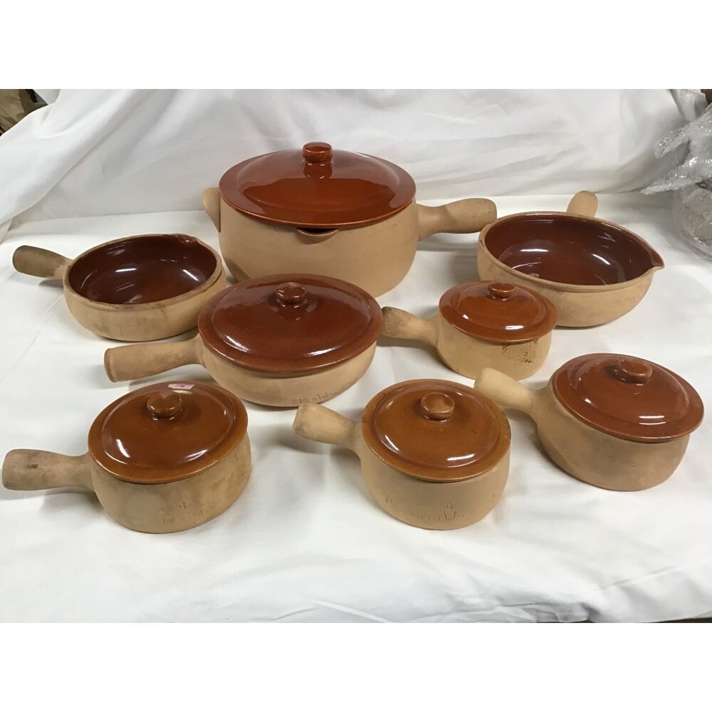 Vintage RED WING PROVINCIAL WARE Petite Terracotta Bowl Set